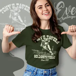 tonys tavern shirt goldsmith texas dive bar women t shirt