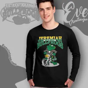 topeka jeremiah bullfrogs bar grill long sleeve tee