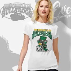 topeka jeremiah bullfrogs bar grill women t shirt