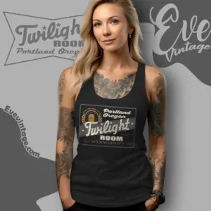 twilight room shirt portland or dive bar tank top racerback
