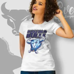 university at buffalo bulls logo women t shirt