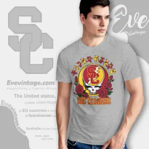 usc trojans steal your face rose dancing bears t shirt