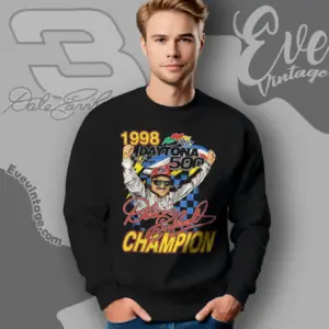 vintage dale earnhardt 3 shirt 1998 daytona 500 sweatshirt