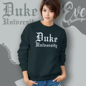 vintage duke university shirt sweatshirt