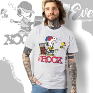 vintage snoopy joe rock shirt t shirt