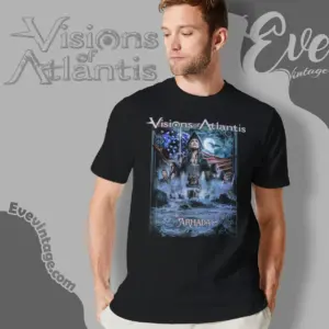 visions of atlantis armada us tour t shirt