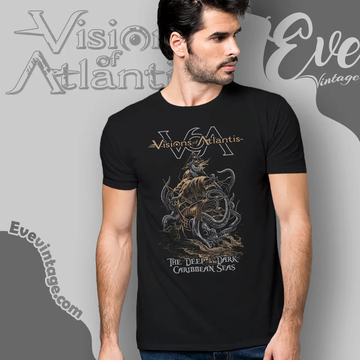 visions of atlantis carribbean seas t shirt visions of atlantis carribbean seas t shirt