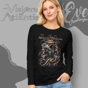 visions of atlantis fckn pirate long sleeve tee