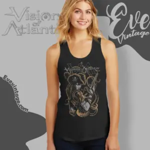 visions of atlantis full metal pirates tank top racerback