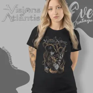 visions of atlantis full metal pirates women t shirt