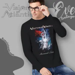 visions of atlantis mermaids tale long sleeve tee