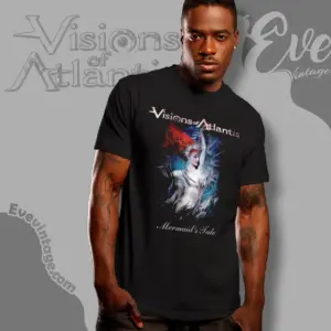visions of atlantis mermaids tale t shirt