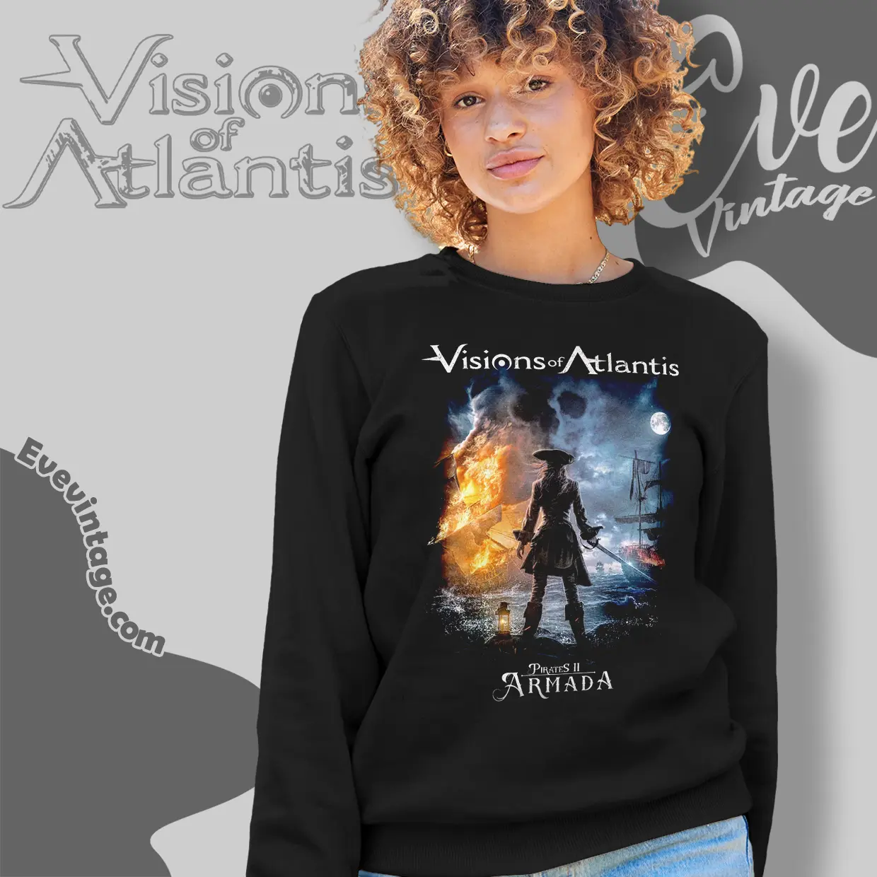 visions of atlantis pirates ii armada sweatshirt visions of atlantis pirates ii armada sweatshirt