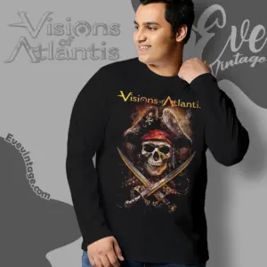 visions of atlantis pirates ii long sleeve tee