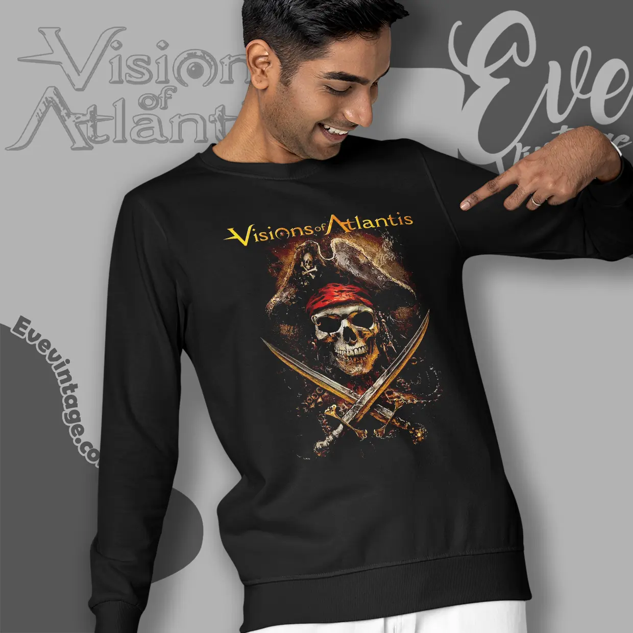 visions of atlantis pirates ii sweatshirt visions of atlantis pirates ii sweatshirt