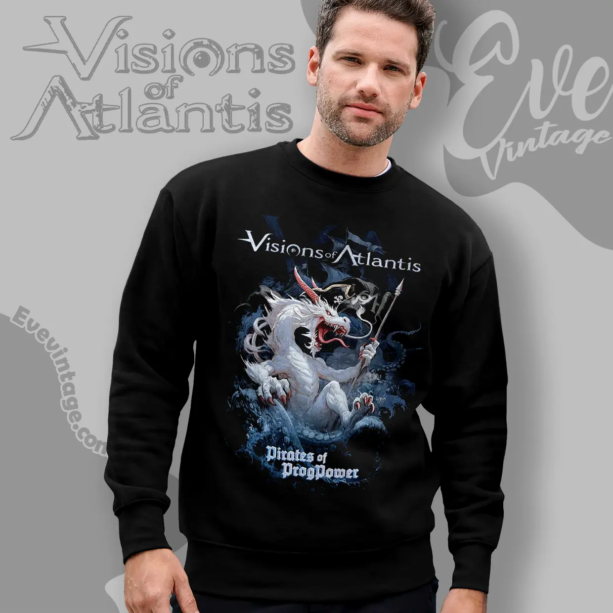 visions of atlantis pirates of progpower sweatshirt visions of atlantis pirates of progpower sweatshirt