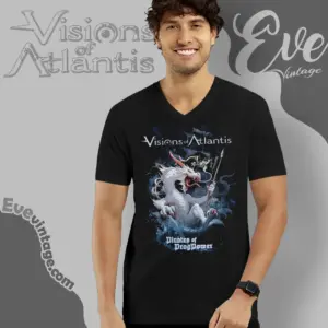 visions of atlantis pirates of progpower v neck tshirt