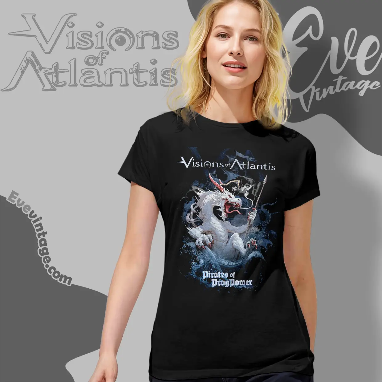 visions of atlantis pirates of progpower women t shirt visions of atlantis pirates of progpower women t shirt