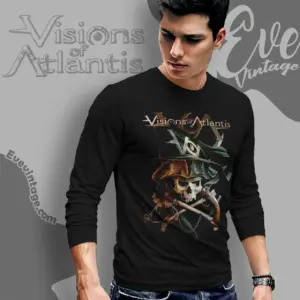 visions of atlantis pirates over wacken long sleeve tee