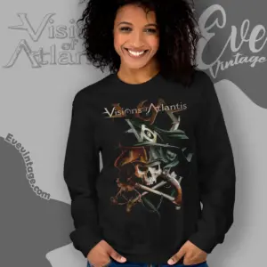 visions of atlantis pirates over wacken sweatshirt