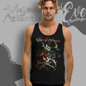 visions of atlantis pirates over wacken tank top racerback