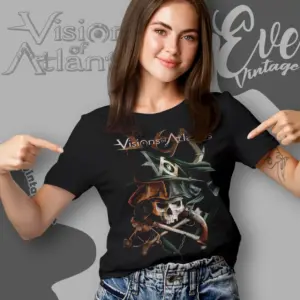 visions of atlantis pirates over wacken women t shirt