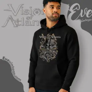 visions of atlantis plunder skull hoodie