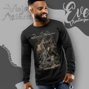 visions of atlantis poseidon long sleeve tee