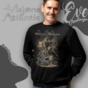 visions of atlantis poseidon sweatshirt