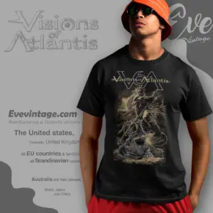 visions of atlantis poseidon t shirt