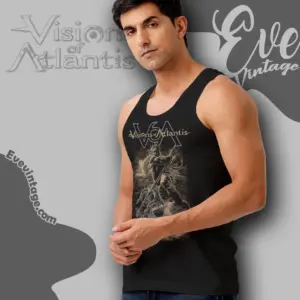 visions of atlantis poseidon tank top racerback