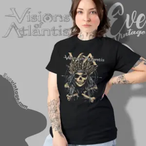 visions of atlantis the dead of the sea women t shirt