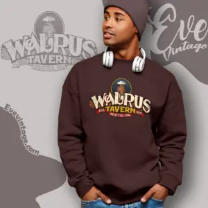 walrus tavern shirt seattle wa dive bar sweatshirt