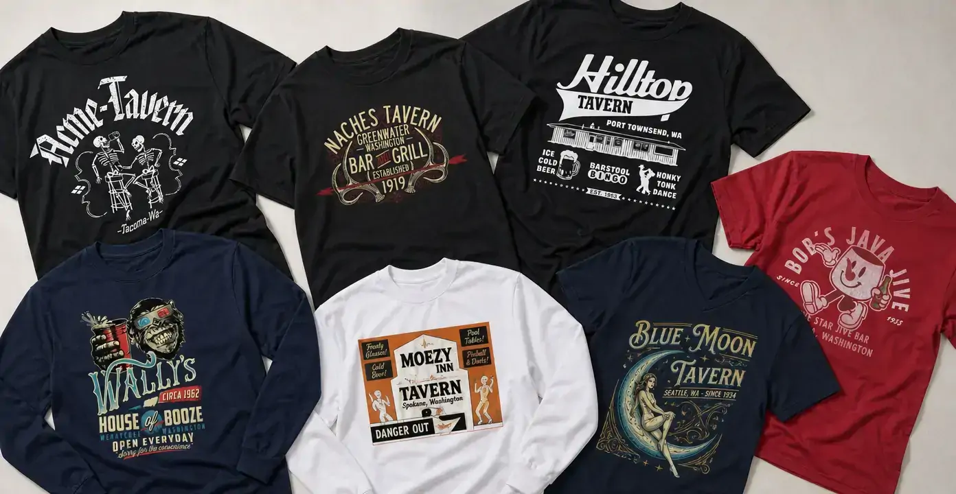 Washington Dive Bar Shirts