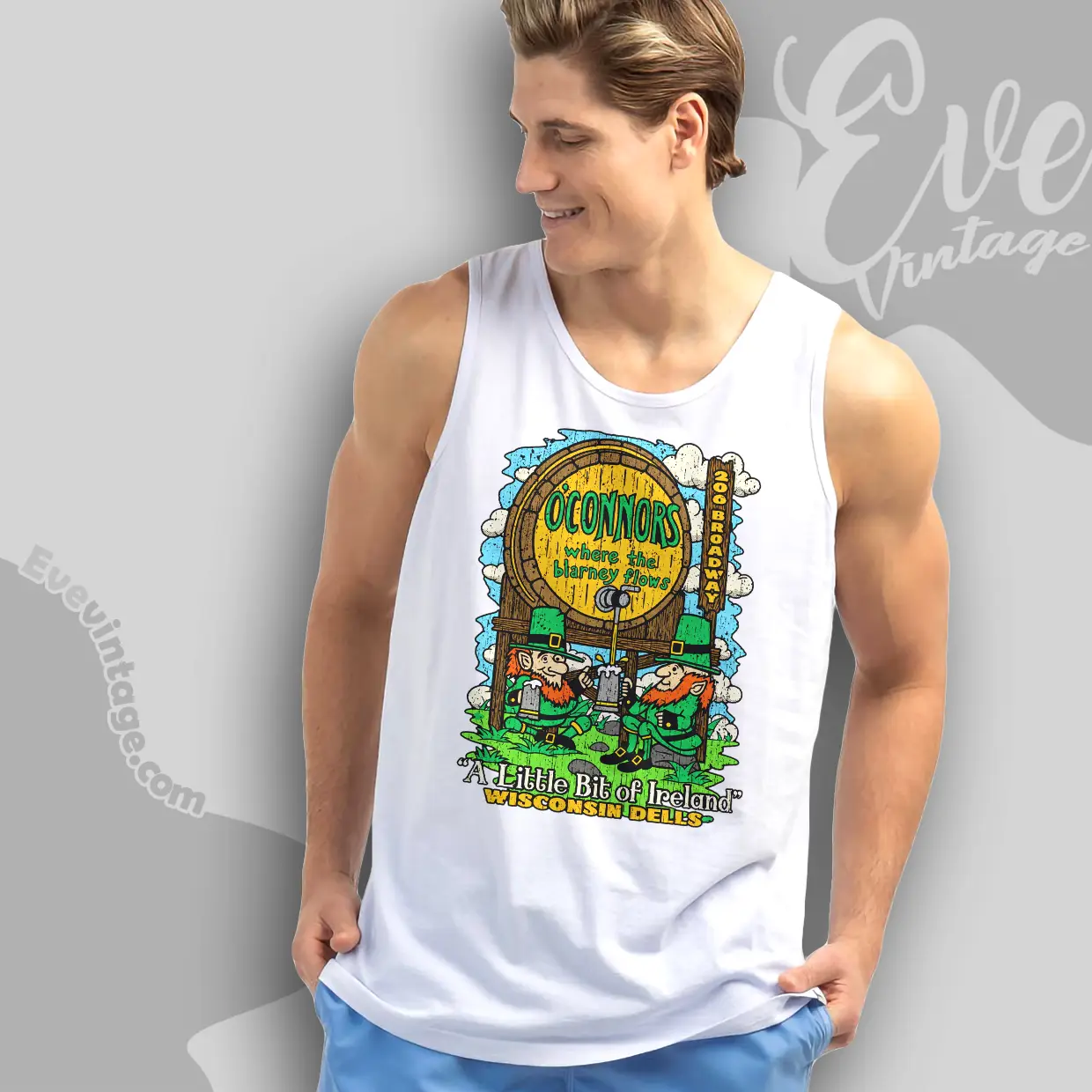 wisconsin dells oconnors bar tank top racerback wisconsin dells oconnors bar tank top racerback