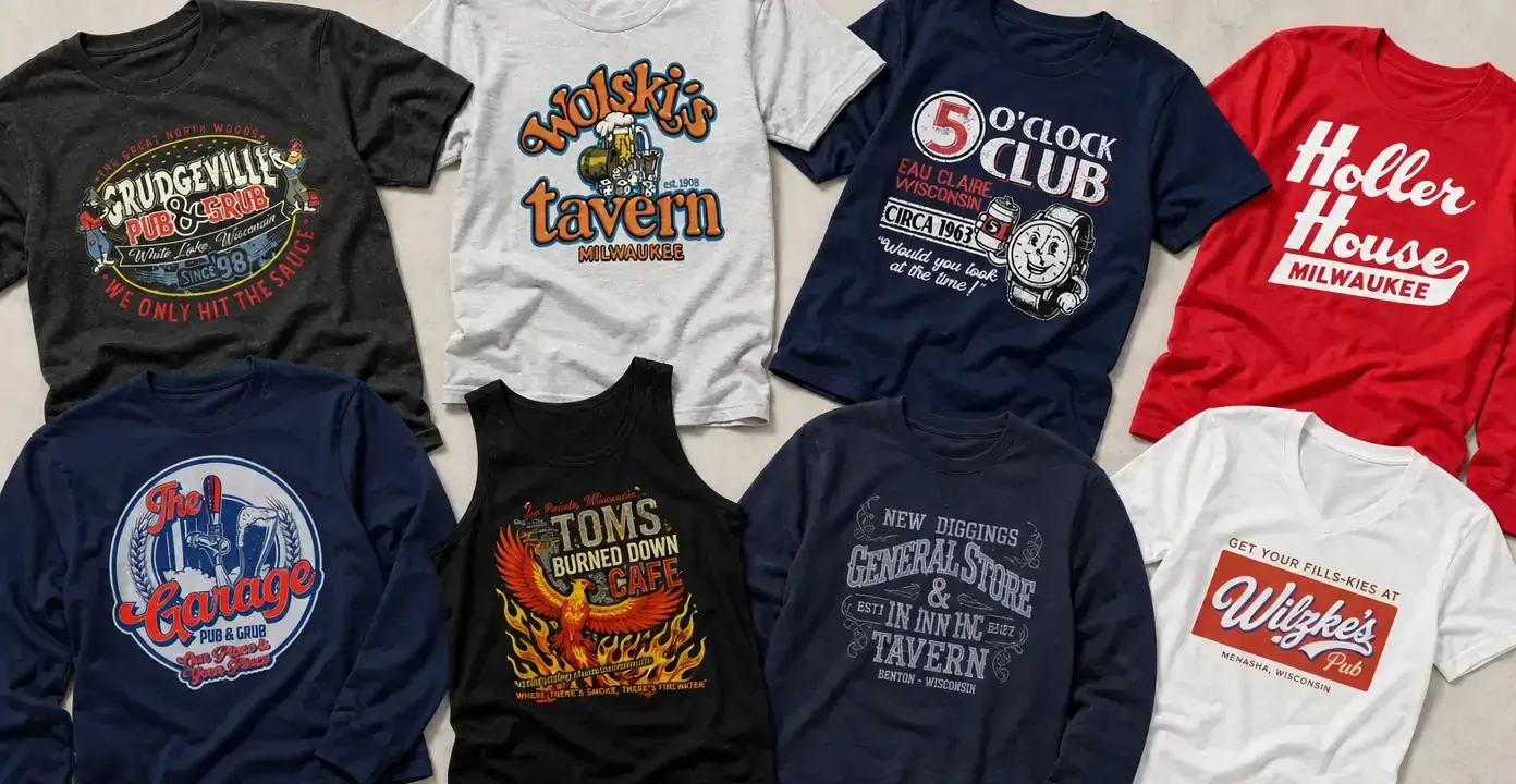 Wisconsin Dive Bar Shirts