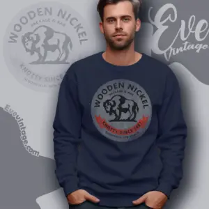 wooden nickel bar shirt new mexico dive bar sweatshirt