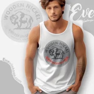 wooden nickel bar shirt new mexico dive bar tank top racerback