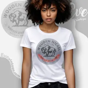 wooden nickel bar shirt new mexico dive bar women t shirt