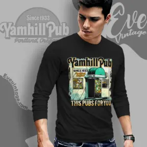 yamhill pub shirt oregon dive bar long sleeve tee