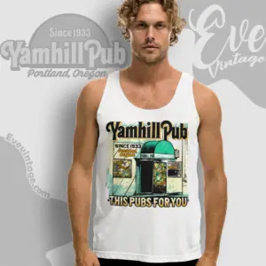 yamhill pub shirt oregon dive bar tank top racerback
